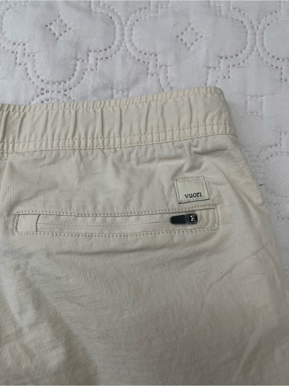 Vuori Women’s Ripstop Pant Milkweed Cream Tan Size S Small VW401 Gorpcore - Picture 12 of 16